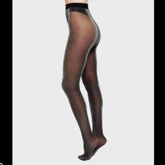 Brand New Swedish Stockings Tora Shimmery Tights - Picture 7 of 8